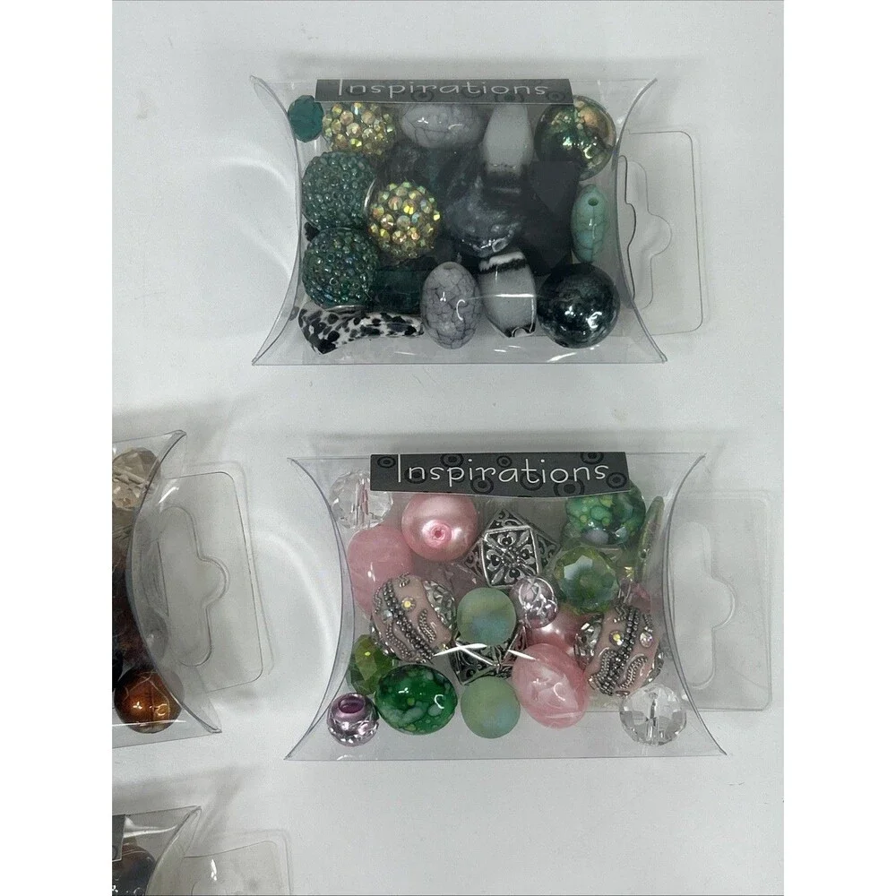 Lot Jesse James Inspiration Boho Focal Craft Beads Jewelry Making Orchid Blue